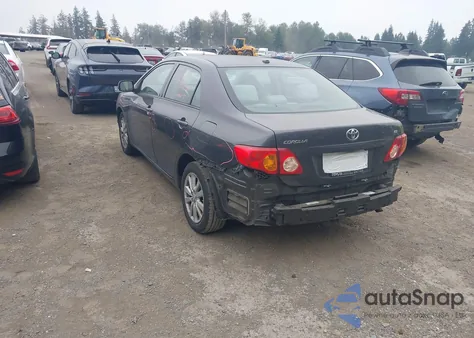 2009 Toyota Corolla Le из США, поврежденный, VIN 1NXBU40E69Z027950